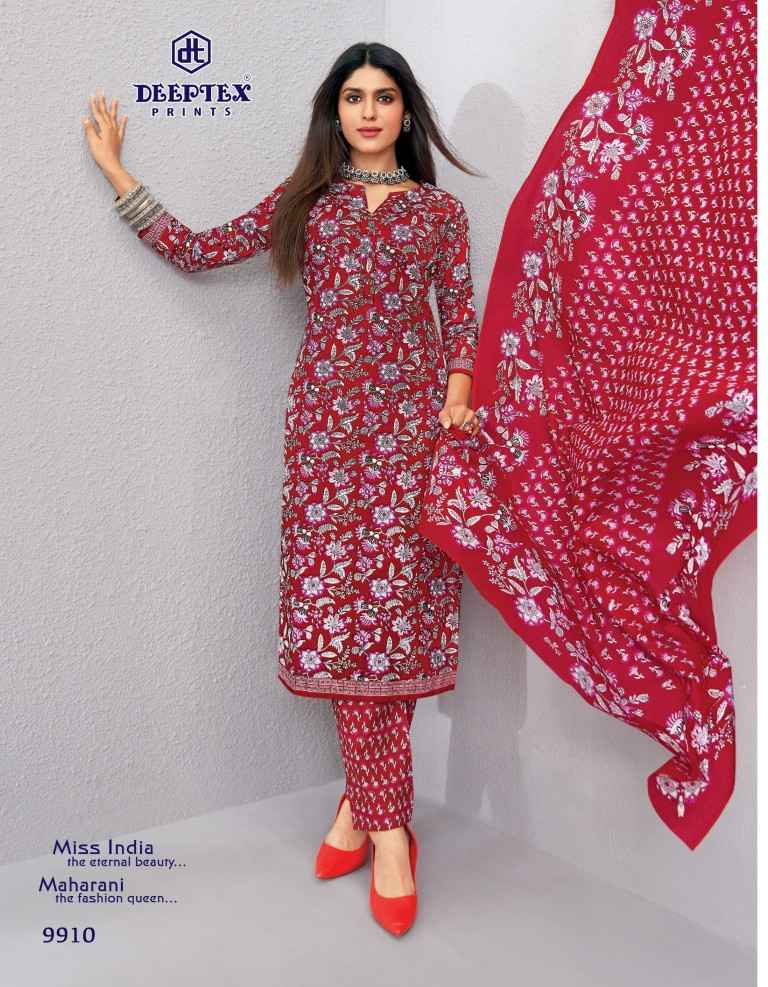 DEEPTEX MISS INDIA VOL-99 PURE COTTON DRESS MATERIAL