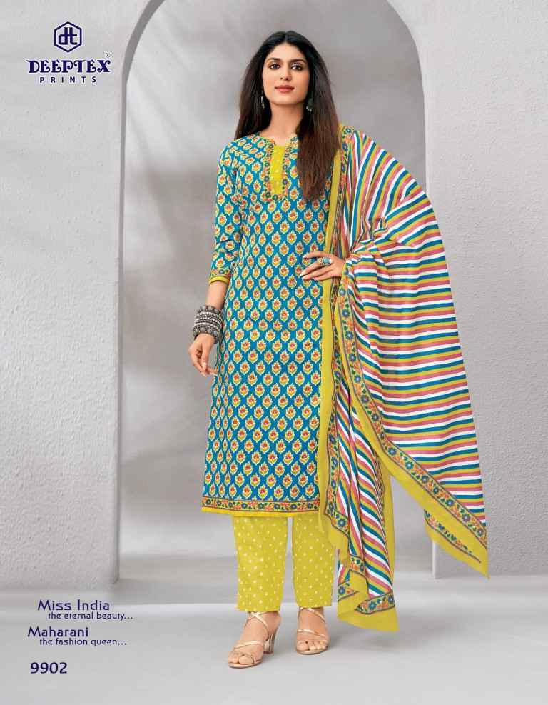 DEEPTEX MISS INDIA VOL-99 PURE COTTON DRESS MATERIAL