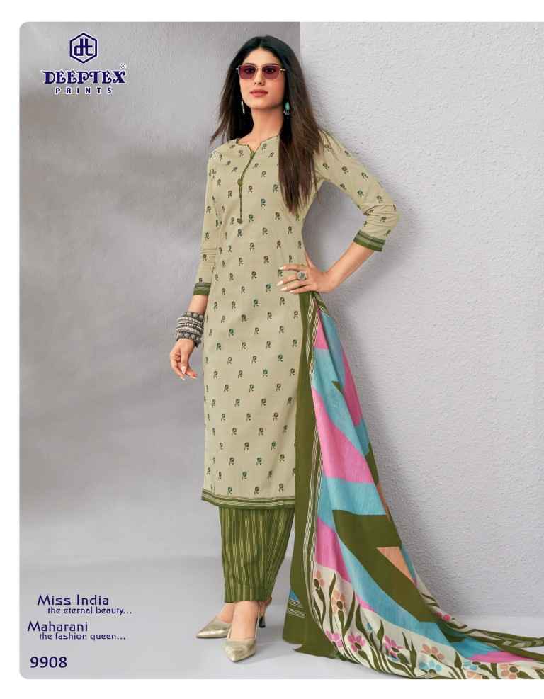 DEEPTEX MISS INDIA VOL-99 PURE COTTON DRESS MATERIAL
