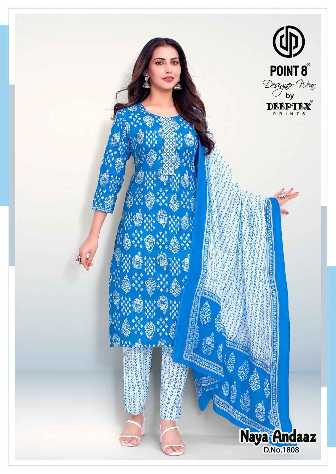 DEEPTEX NAYA ANDAAZ VOL-18 PURE COTTON PRINTED READYMADE SUIT