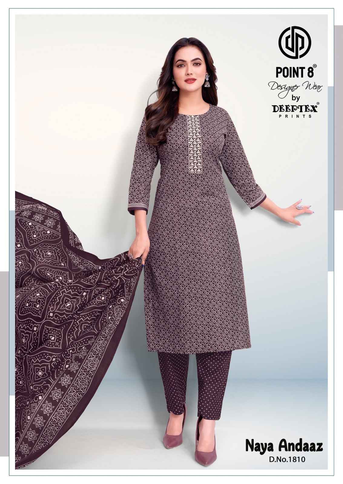 DEEPTEX NAYA ANDAAZ VOL-18 PURE COTTON PRINTED READYMADE SUIT