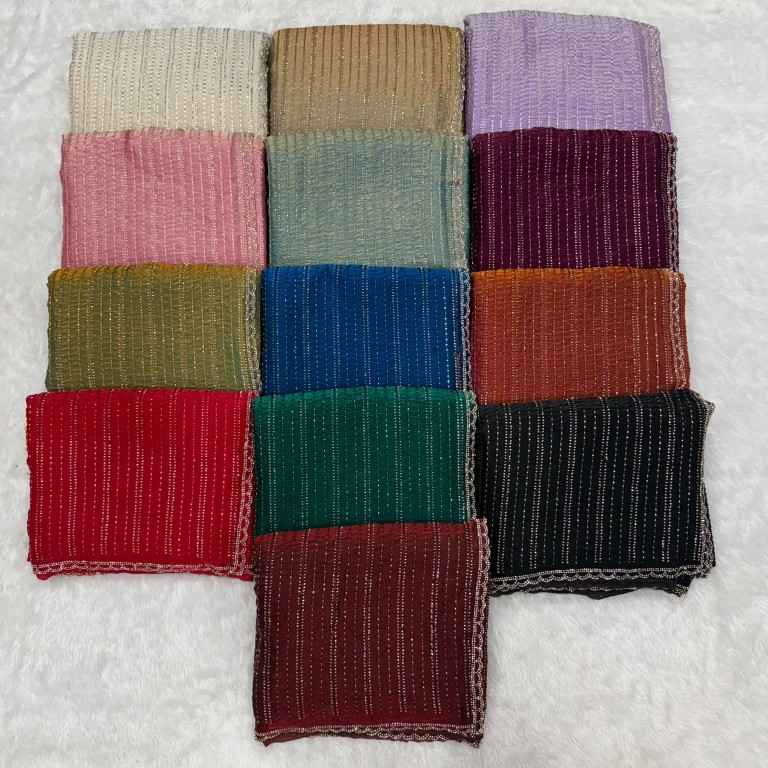 FENDY SATIN BEEDS ZARKHAN WORK SAREE