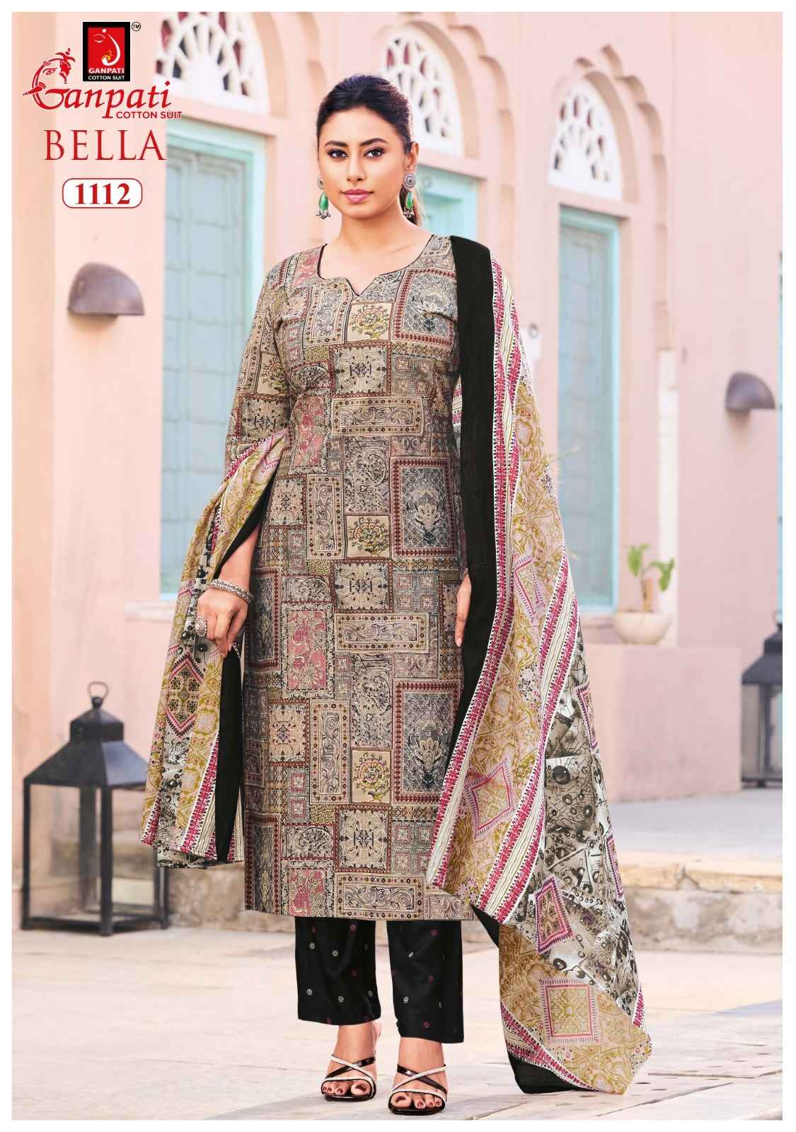 GANPATI BELLA VOL-11 PURE COTTON PRINTED DRESS MATERIAL
