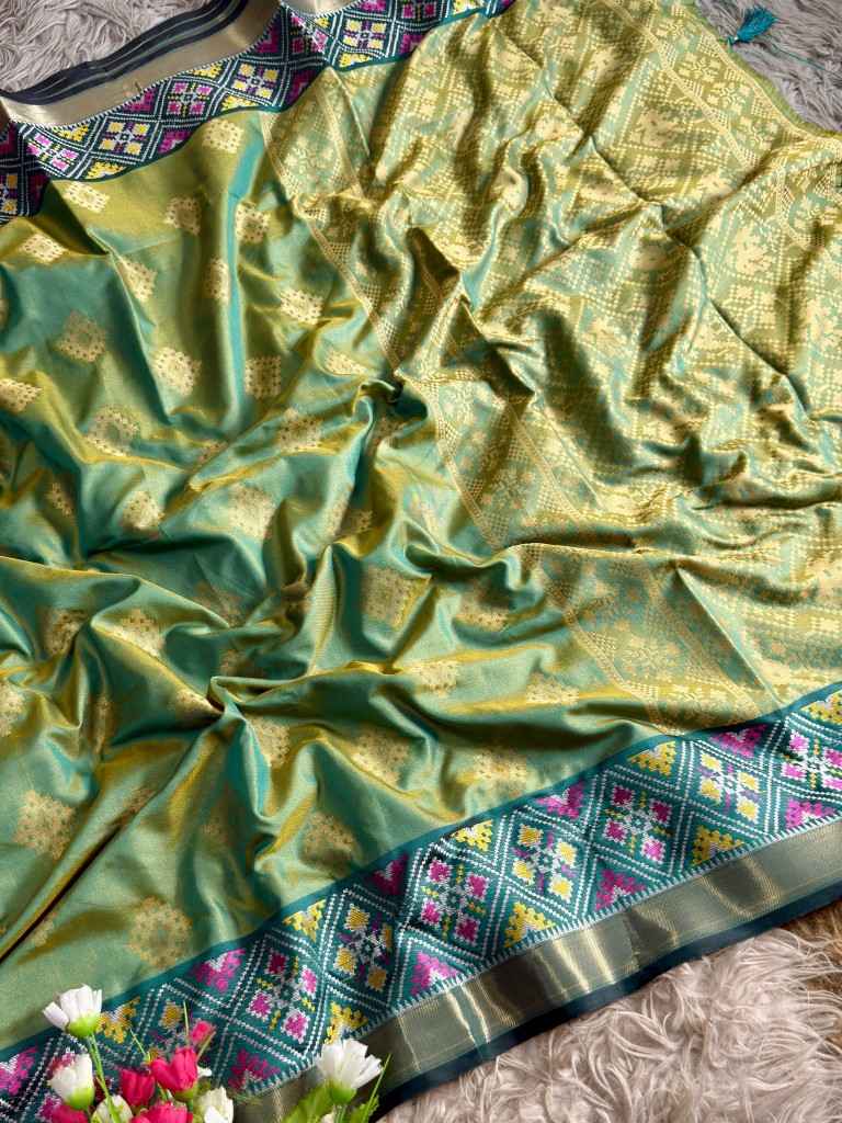 IKKAT PATOLA SILK RICH WEAVING SAREE
