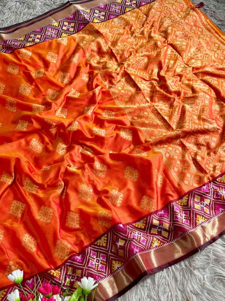 IKKAT PATOLA SILK RICH WEAVING SAREE