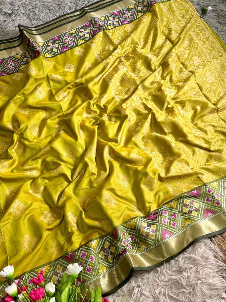 IKKAT PATOLA SILK RICH WEAVING SAREE