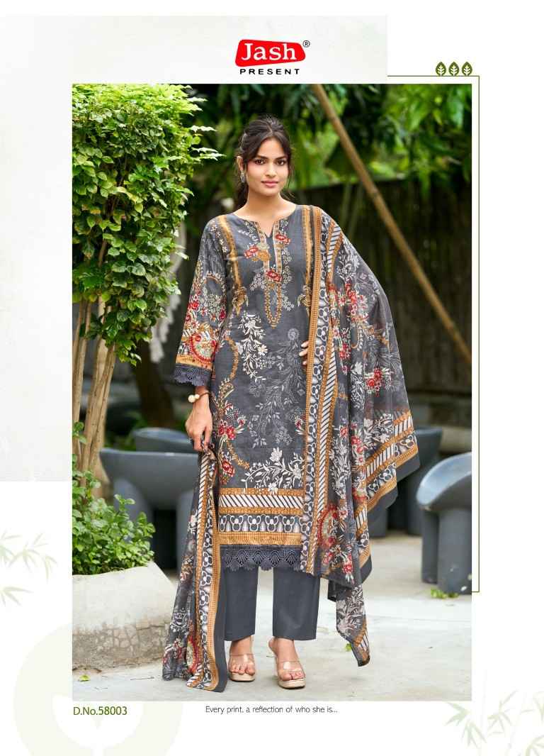 JASH ELLIZA VOL-58 PURE COTTON DRESS MATERIAL 