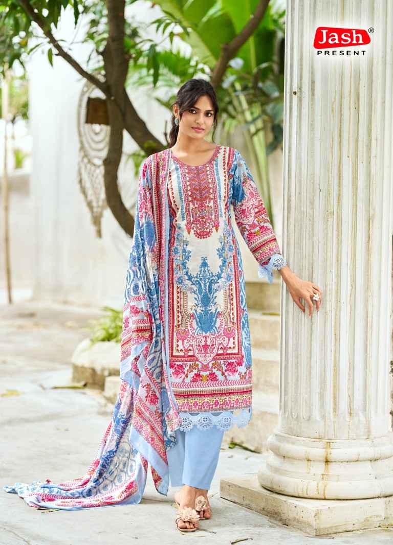 JASH ELLIZA VOL-58 PURE COTTON DRESS MATERIAL 