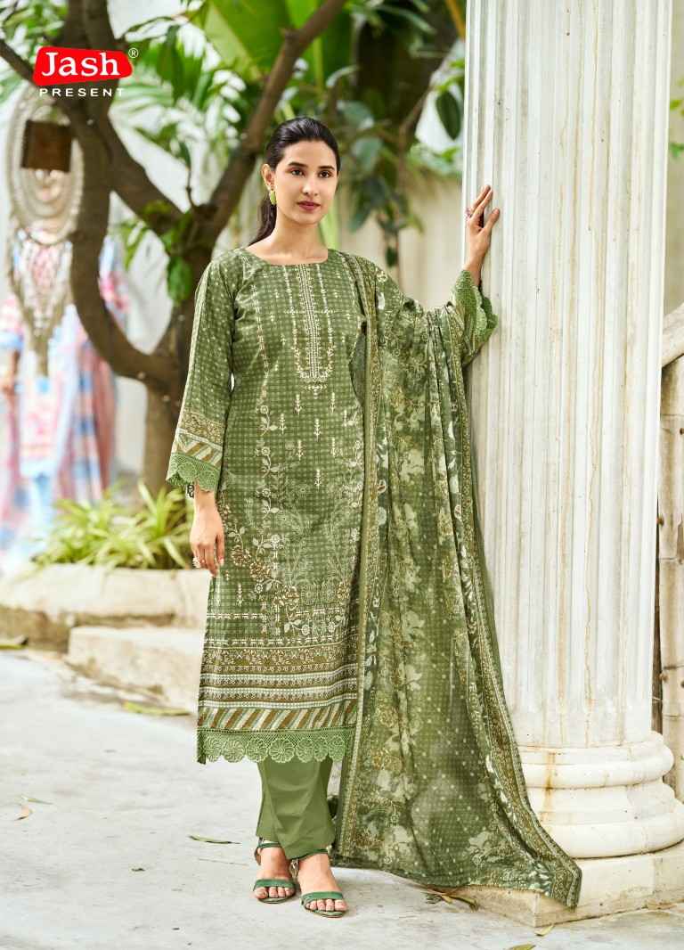 JASH ELLIZA VOL-58 PURE COTTON DRESS MATERIAL 