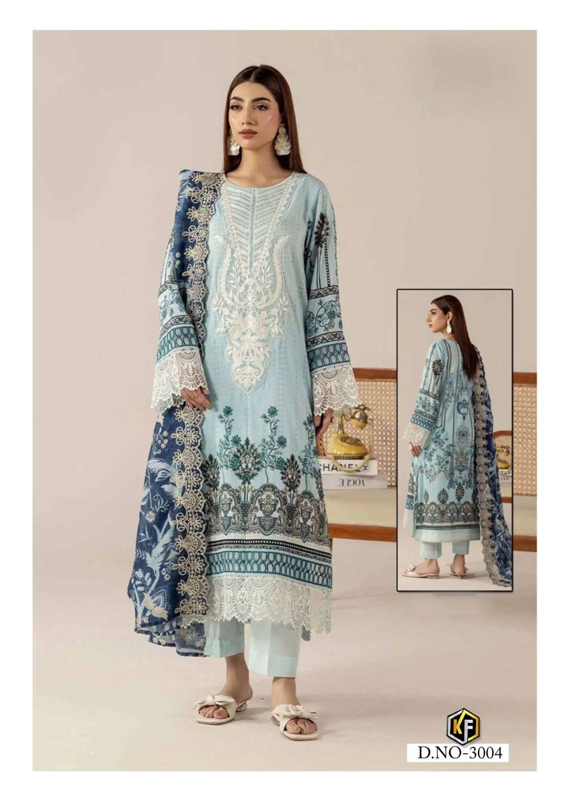 KEVAL DASTAK VOL-3 LAWN COTTON PRINTED DRESS MATERIAL