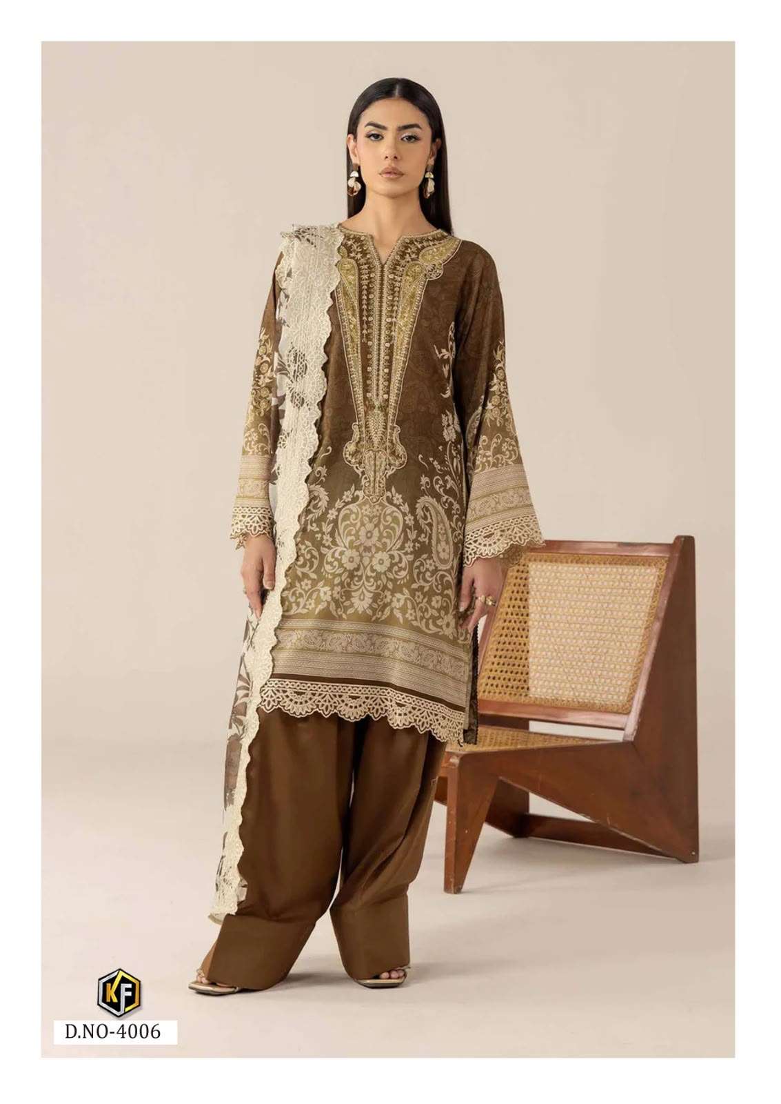 KEVAL FAB ELAYA VOL-4 HEAVY LAWN COTTON PRINTED DRESS MATERIAL