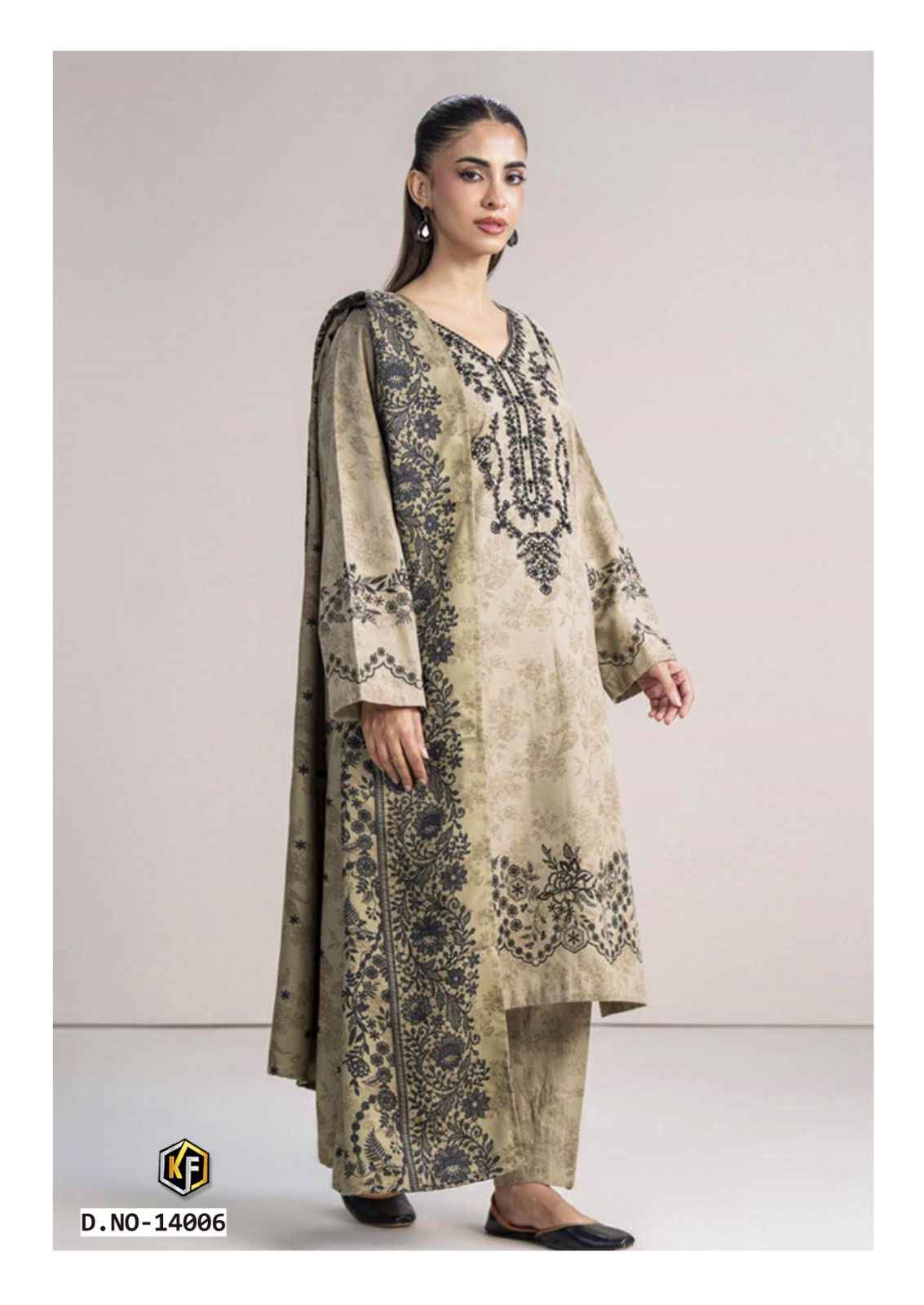 KEVAL FAB RANGREZ VOL-14 COTTON PRINTED DRESS MATERIAL 