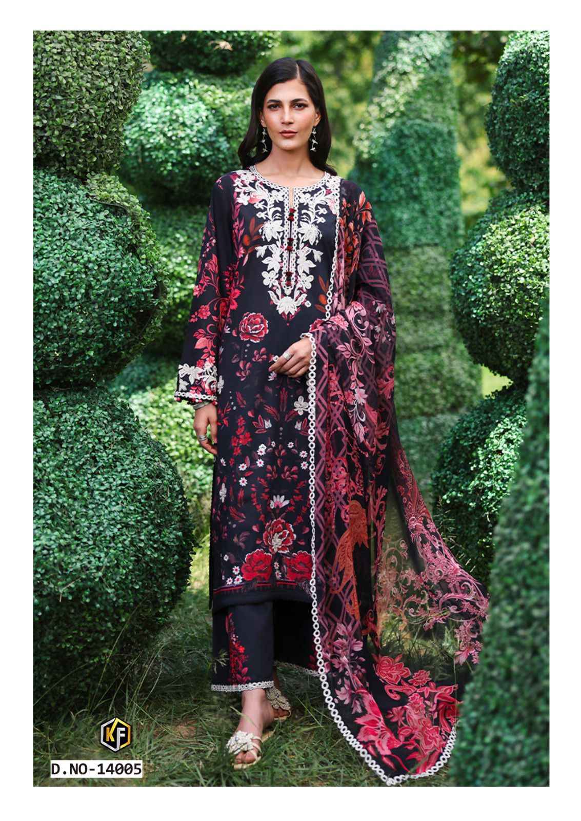 KEVAL FAB RANGREZ VOL-14 COTTON PRINTED DRESS MATERIAL 
