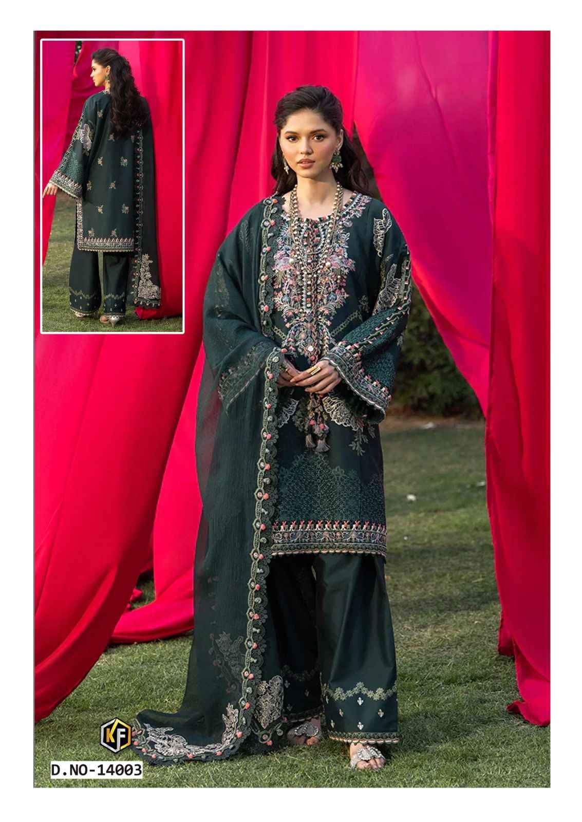 KEVAL FAB RANGREZ VOL-14 COTTON PRINTED DRESS MATERIAL 