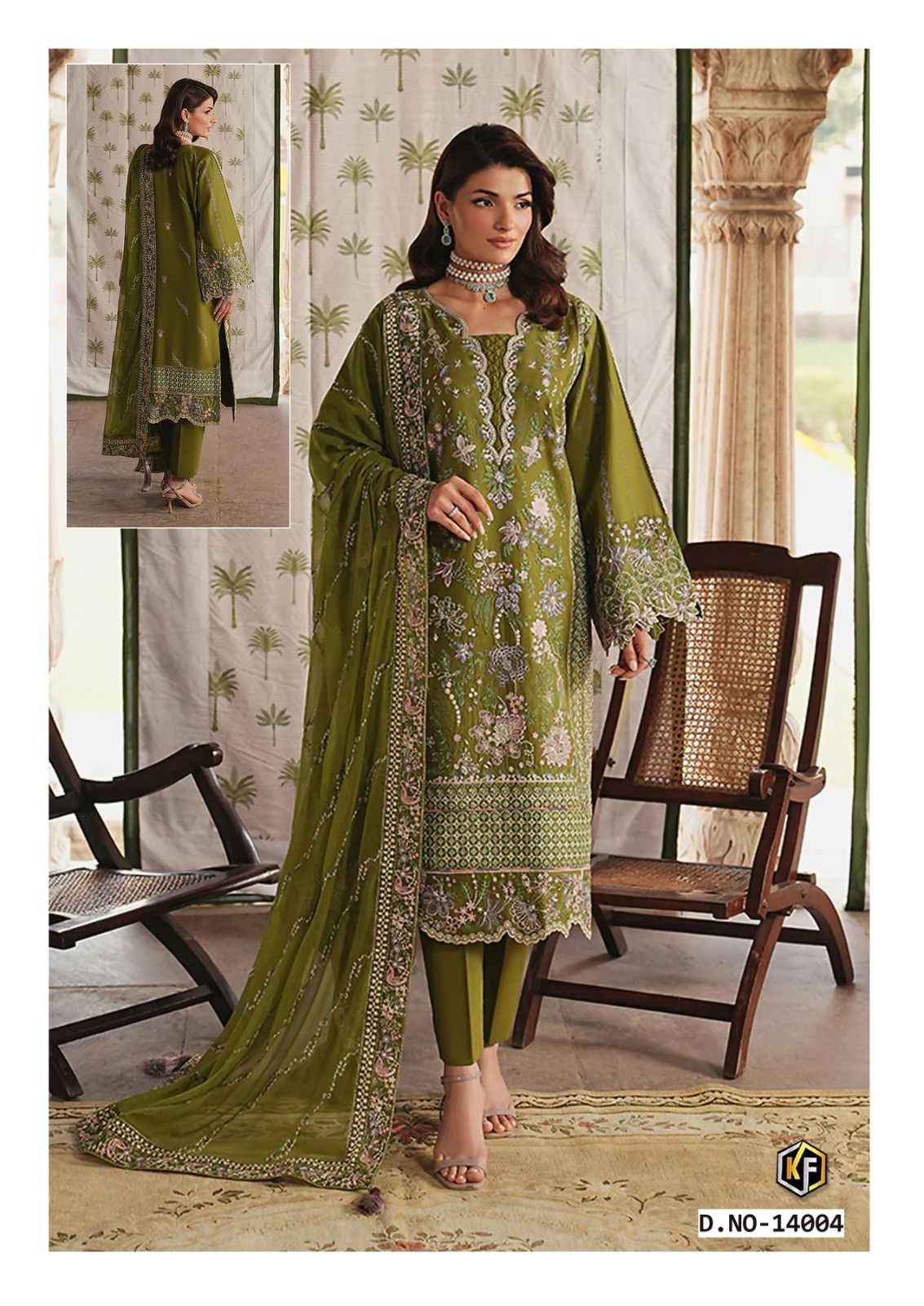 KEVAL FAB RANGREZ VOL-14 COTTON PRINTED DRESS MATERIAL 