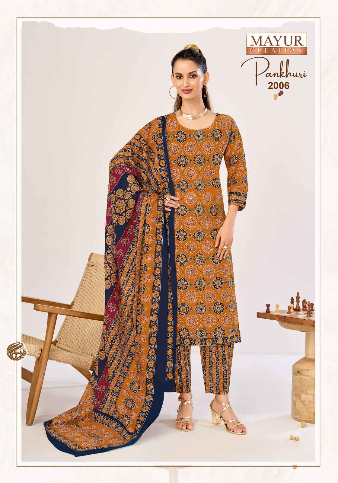 MAYUR PANKHURI VOL-2 COTTON PRINTED DRESS MATERIAL