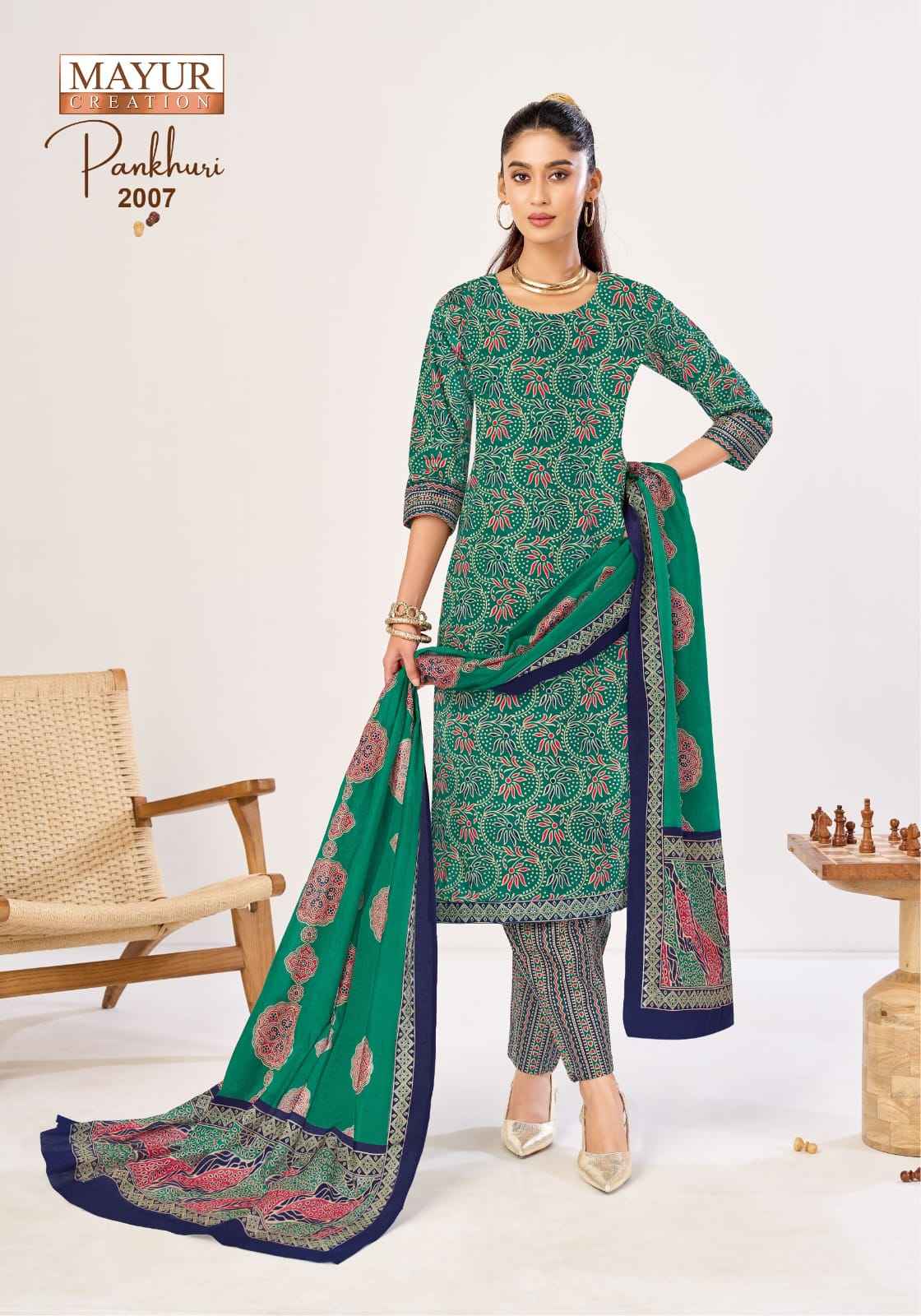 MAYUR PANKHURI VOL-2 COTTON PRINTED DRESS MATERIAL