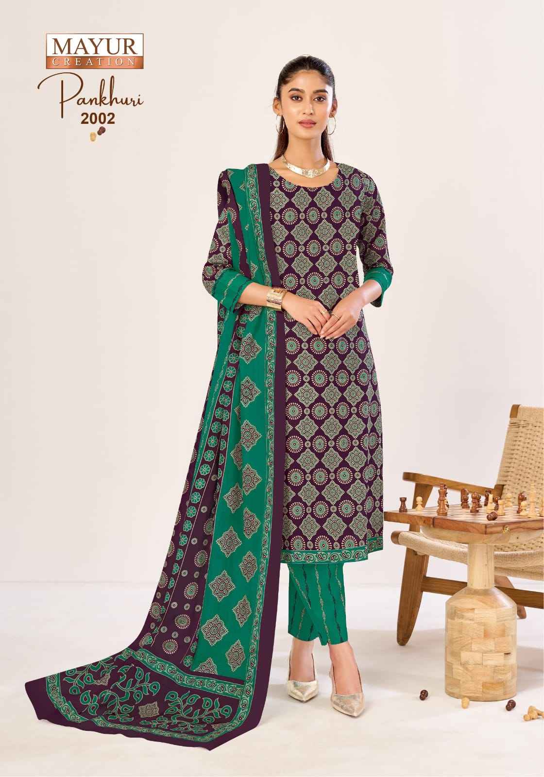 MAYUR PANKHURI VOL-2 COTTON PRINTED DRESS MATERIAL