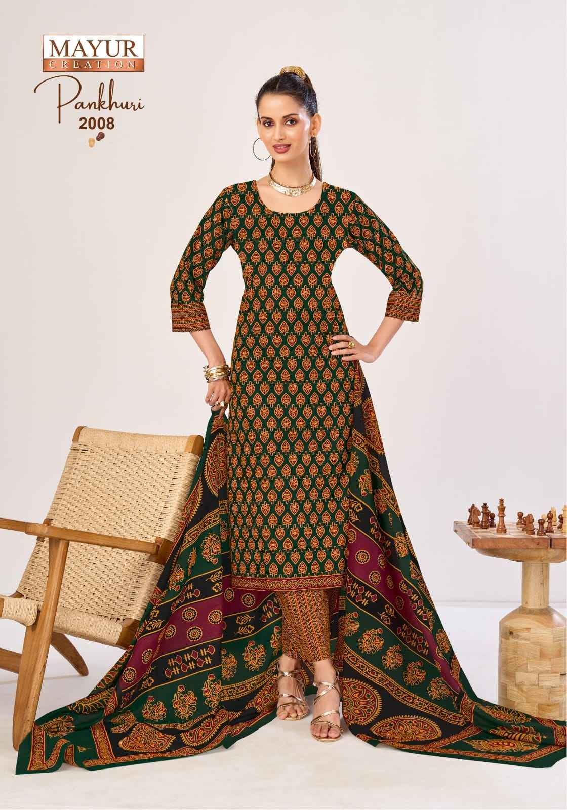 MAYUR PANKHURI VOL-2 COTTON PRINTED DRESS MATERIAL
