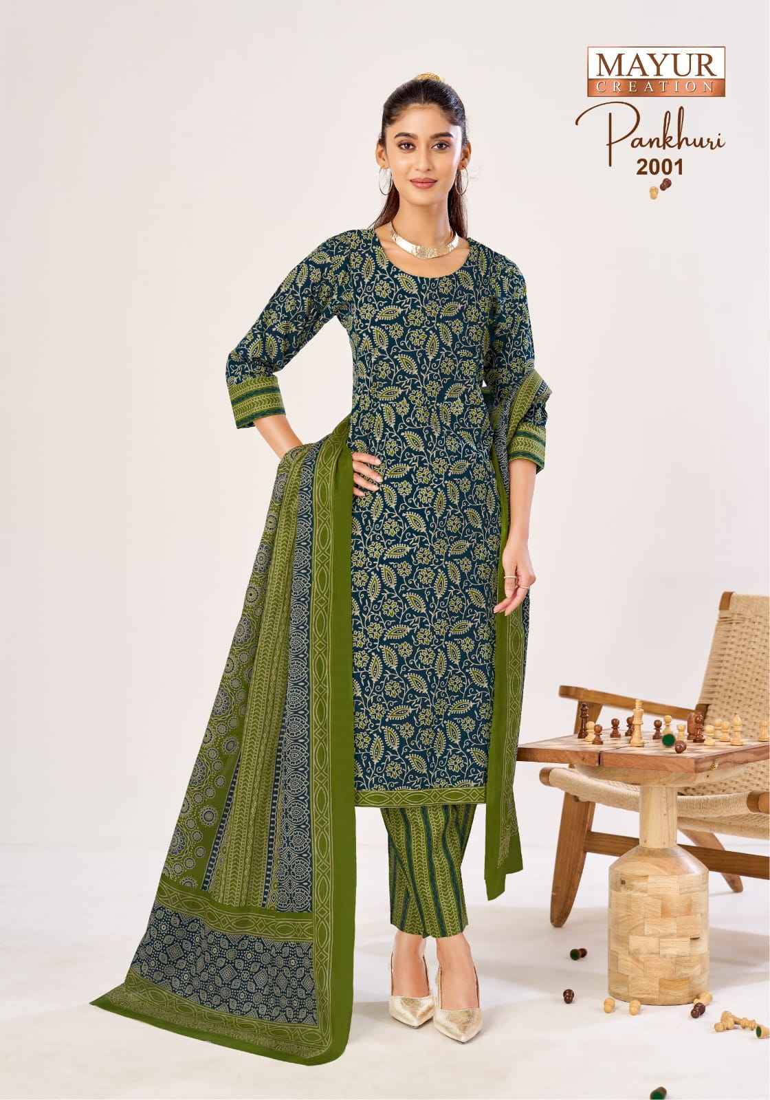 MAYUR PANKHURI VOL-2 COTTON PRINTED DRESS MATERIAL