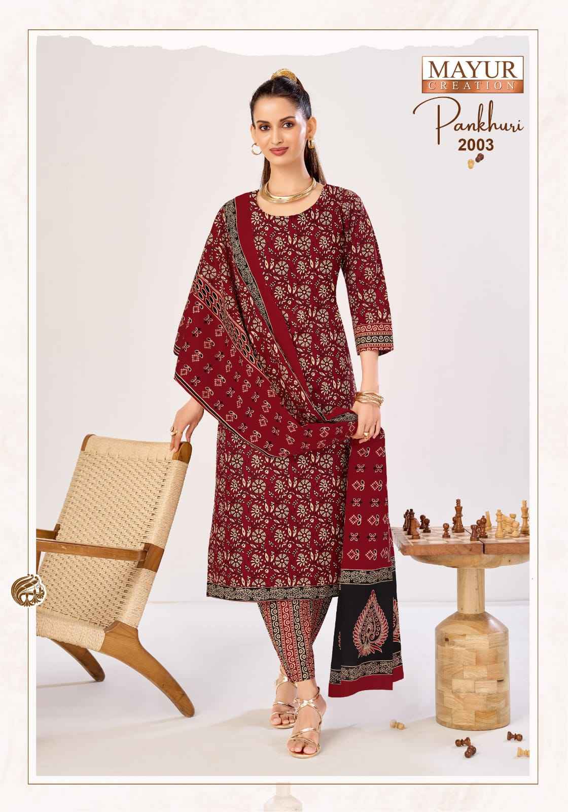 MAYUR PANKHURI VOL-2 COTTON PRINTED DRESS MATERIAL