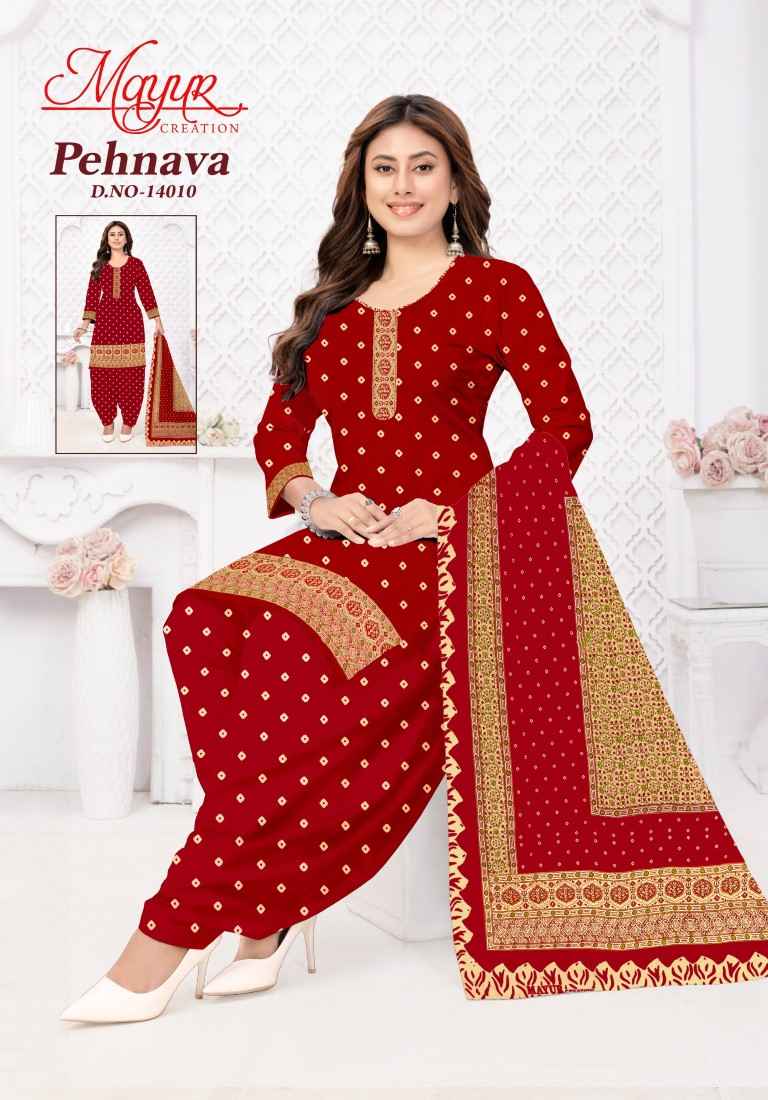 MAYUR PEHNAVA VOL-14 PURE COTTON DRESS MATERIAL