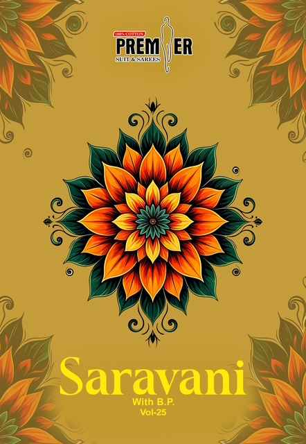 PREMIER SARAVANI VOL-25 COTTON PRINTED SAREE