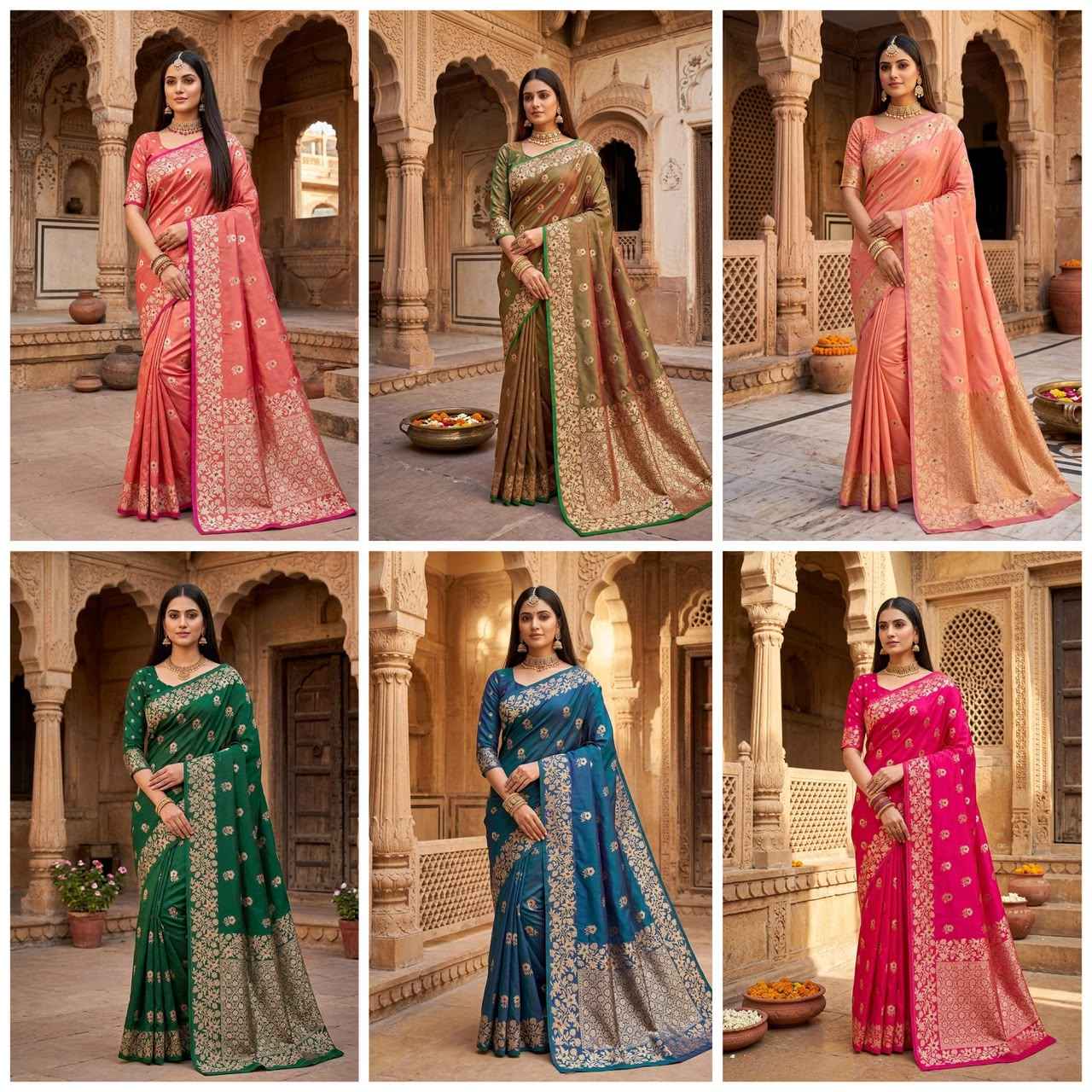 PURE SOFT BANARASI SILK ZARI WEAVING SAREE