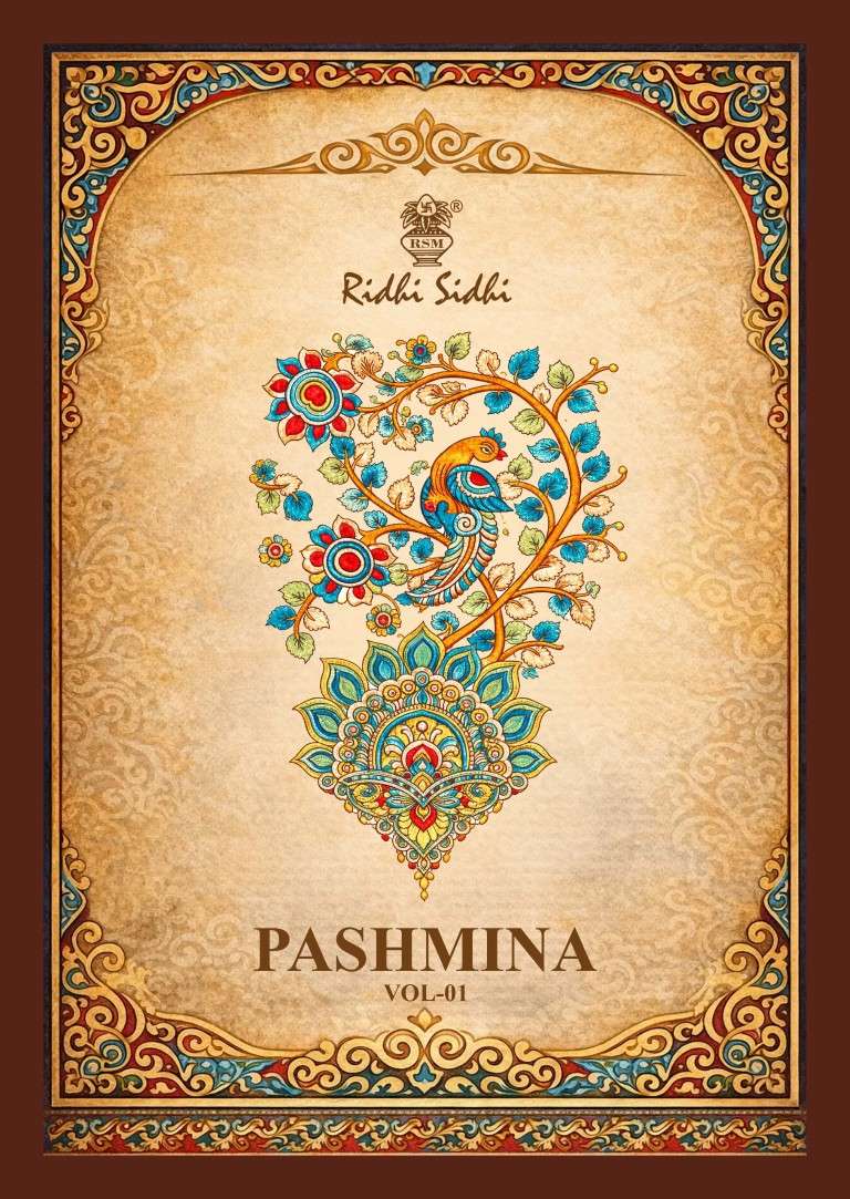 RIDHI SIDHI PASHMINA VOL-1 PURE COTTON DRESS MATERIAL 