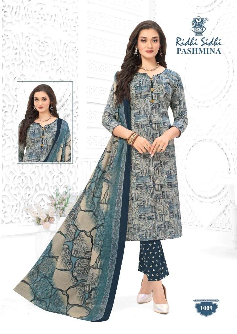 RIDHI SIDHI PASHMINA VOL-1 PURE COTTON DRESS MATERIAL 