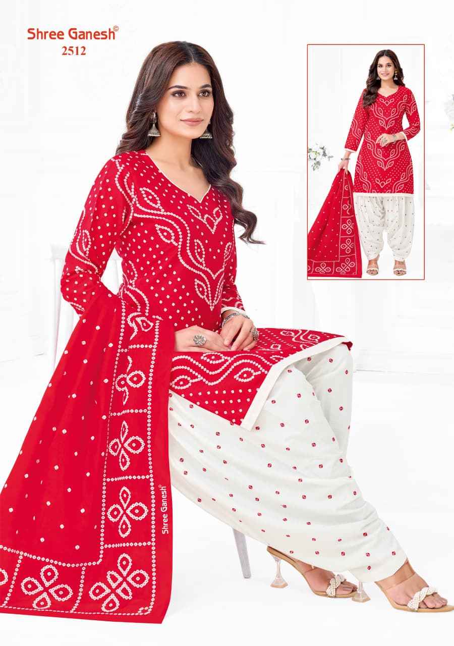 SHREE GANESH BANDHANI VOL-5 PURE COTTON PRINTED DRESS MATERIAL 