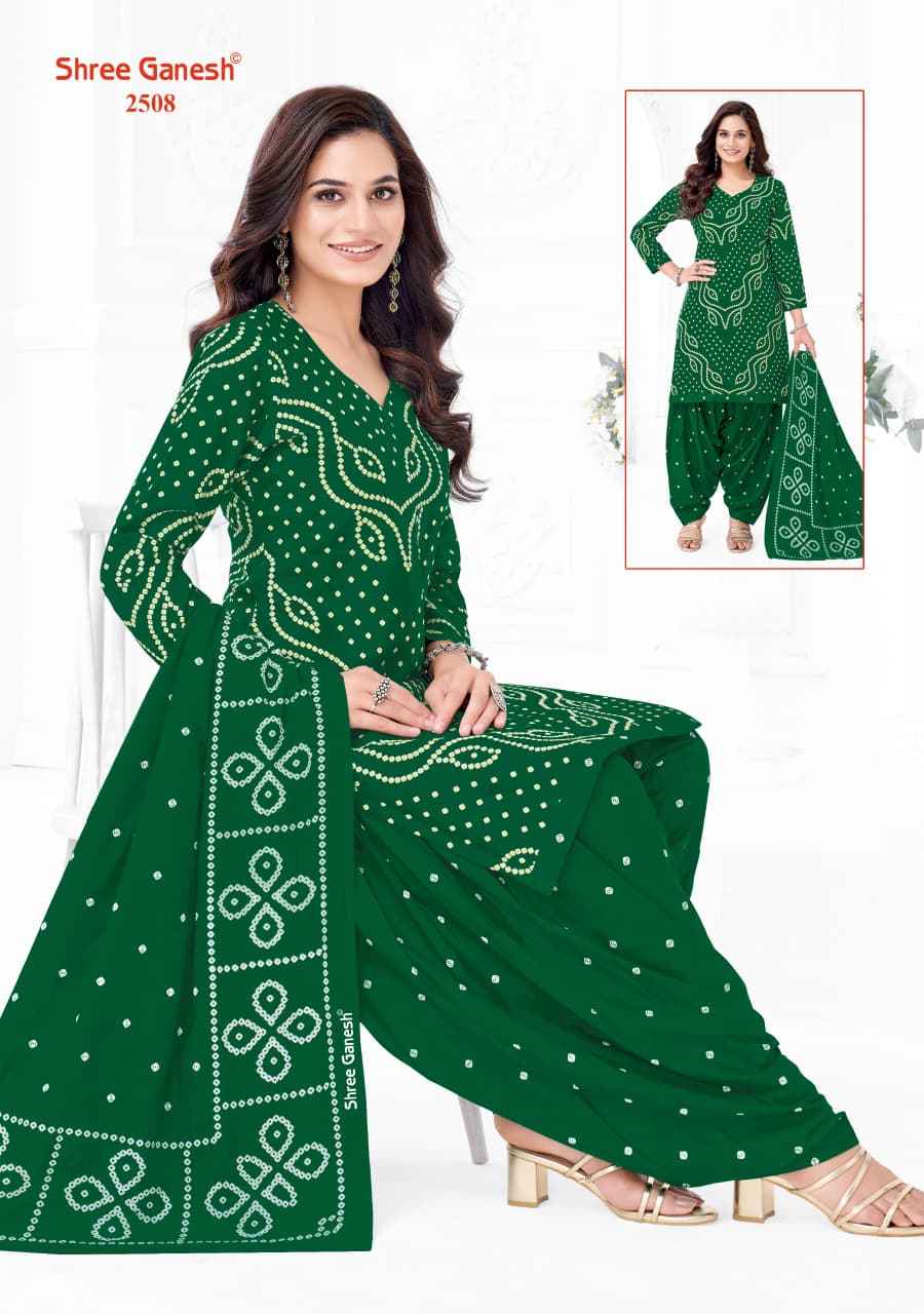 SHREE GANESH BANDHANI VOL-5 PURE COTTON PRINTED DRESS MATERIAL 