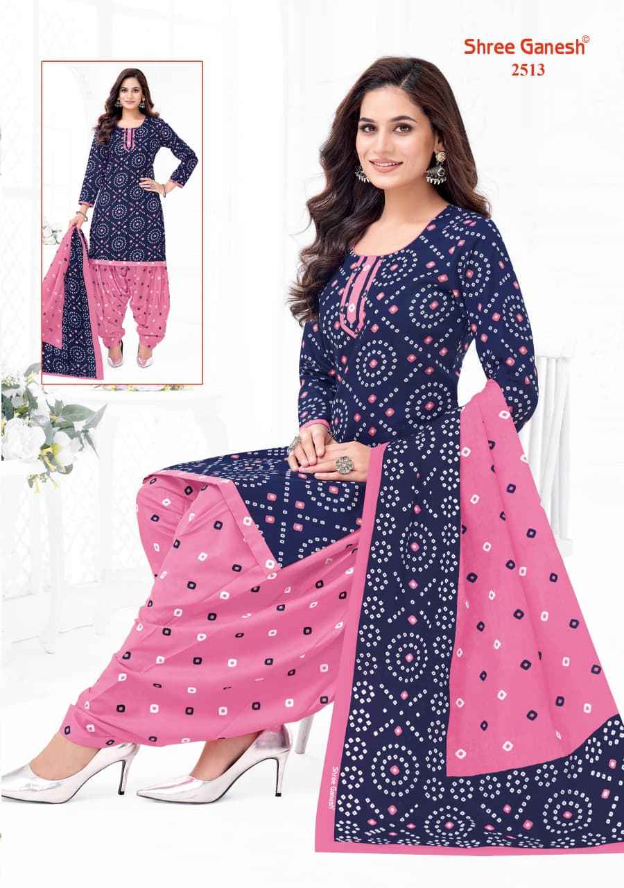 SHREE GANESH BANDHANI VOL-5 PURE COTTON PRINTED DRESS MATERIAL 