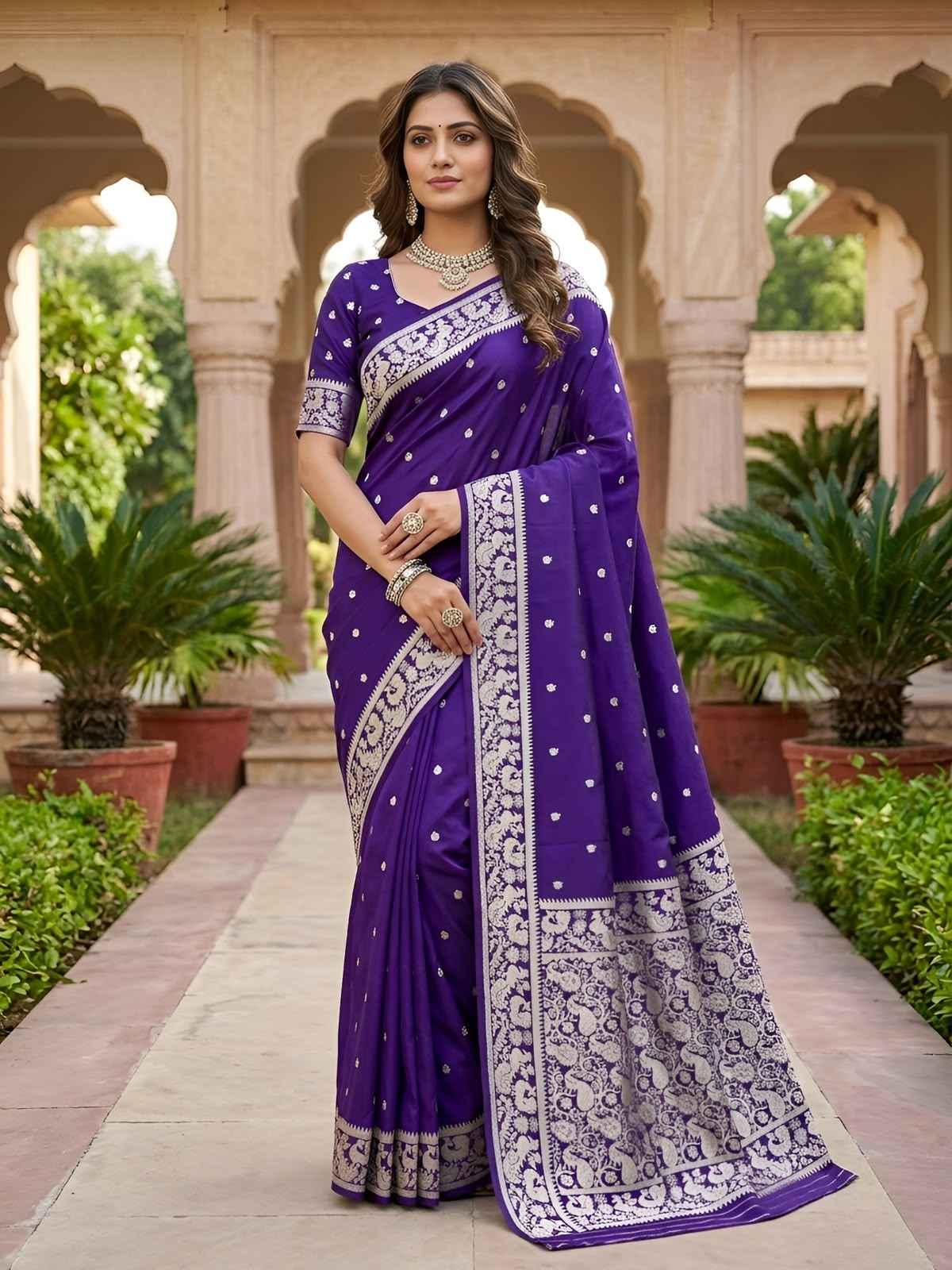 SOFT AND PURE BANARASI SILK WITH ZARI WEAVING SAREE