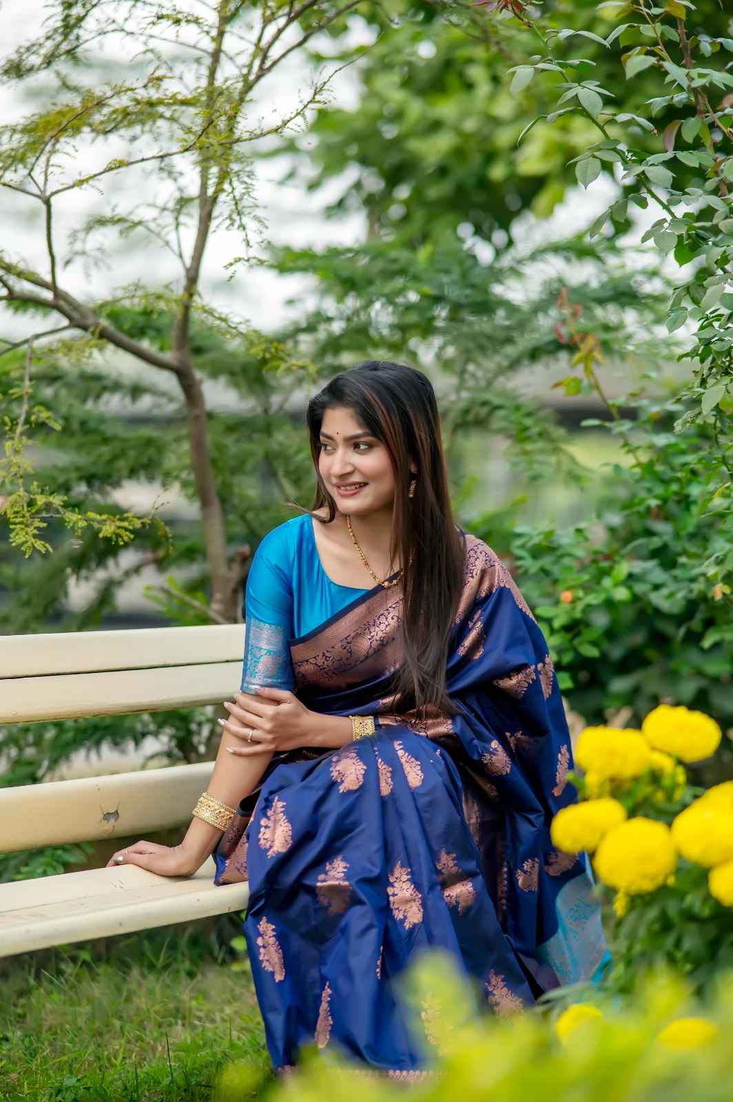 SOFT BANARASI KATAN SILK PATTU ZARI WEAVING SAREE