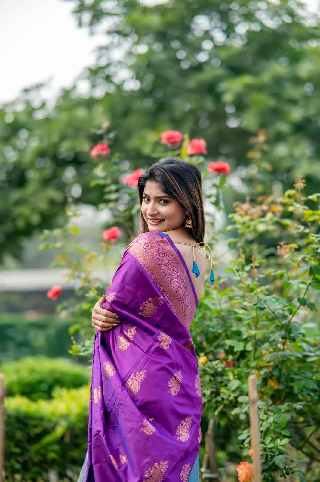 SOFT BANARASI KATAN SILK PATTU ZARI WEAVING SAREE