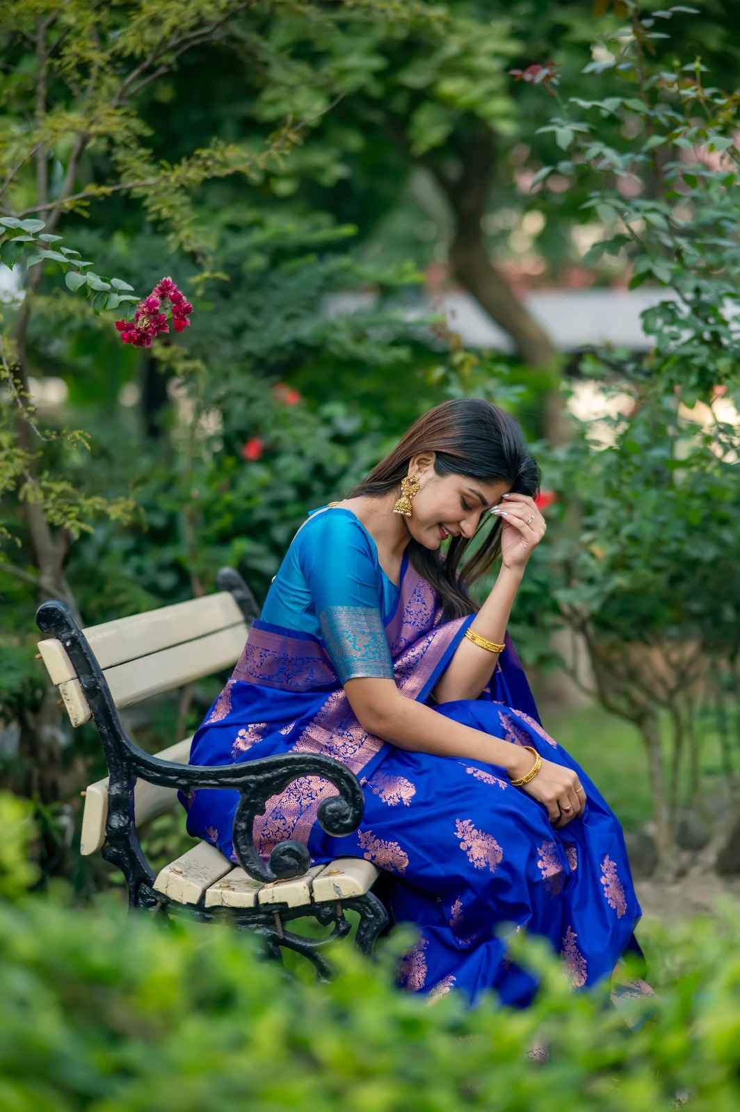 SOFT BANARASI KATAN SILK PATTU ZARI WEAVING SAREE