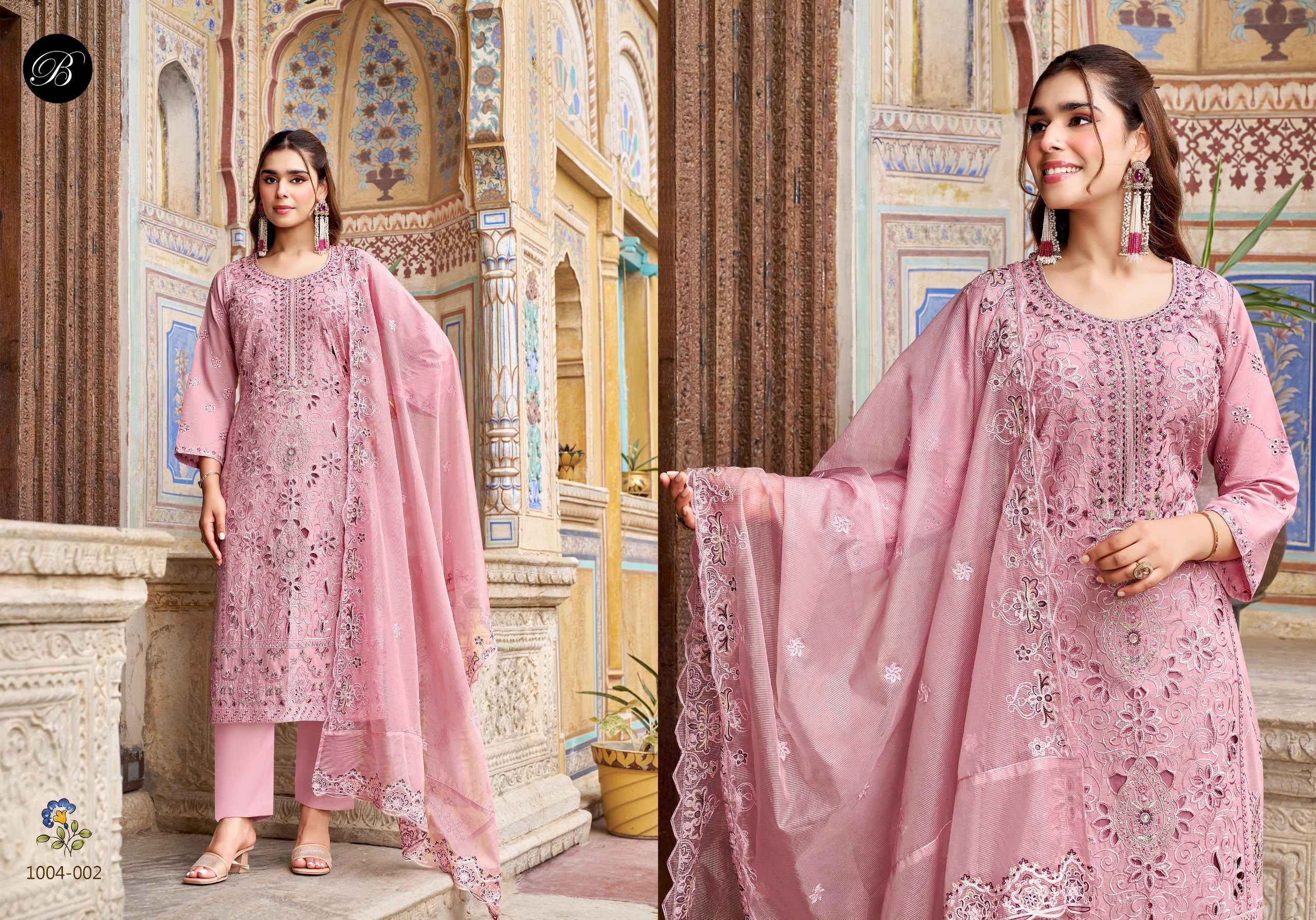 BELLIZA KHWAISH PURE COTTON LAWN KARACHI DRESS MATERIAL 