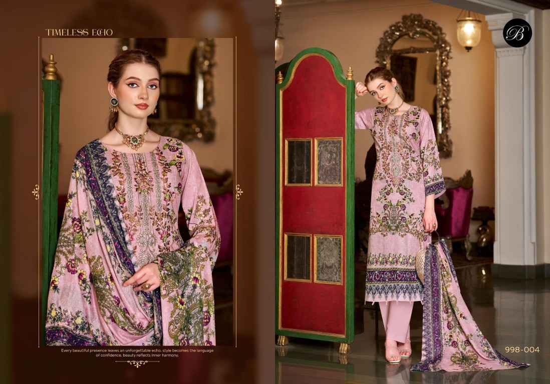 BELLIZA NAIRA VOL-155 PURE COTTON EMBROIDERY DRESS MATERIAL