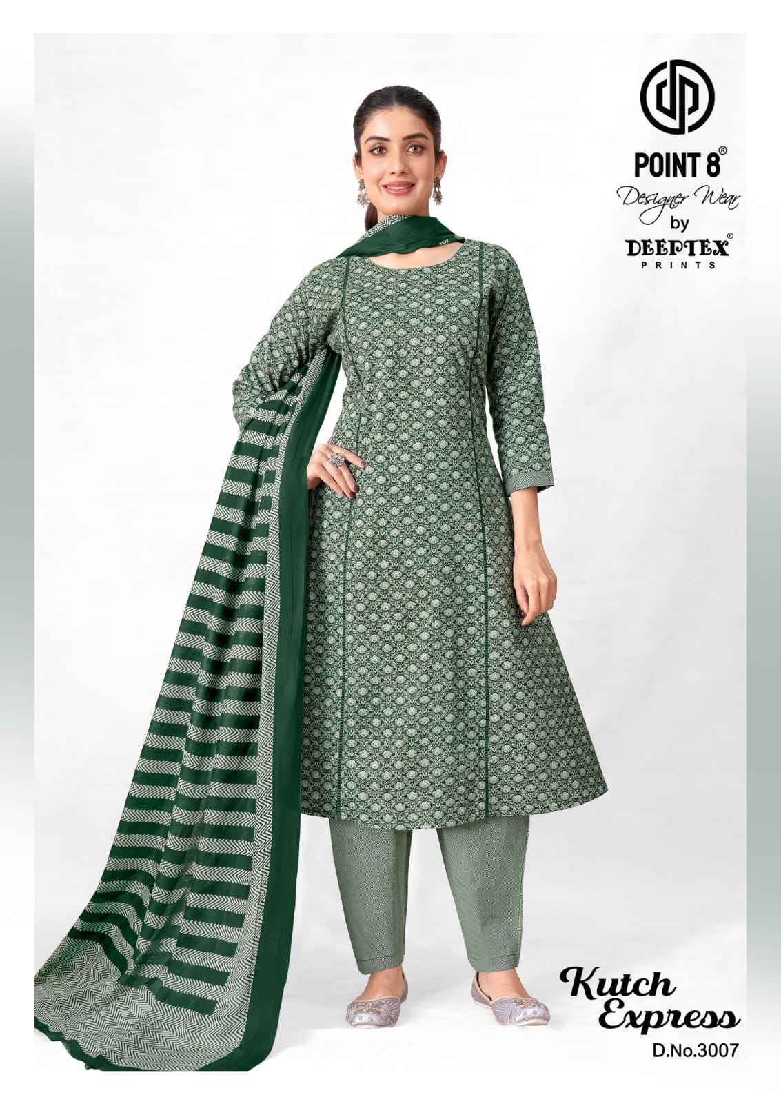 DEEPTEX KUTCH EXPRESS VOL-3 PURE COTTON A-LINE READYMADE SUIT