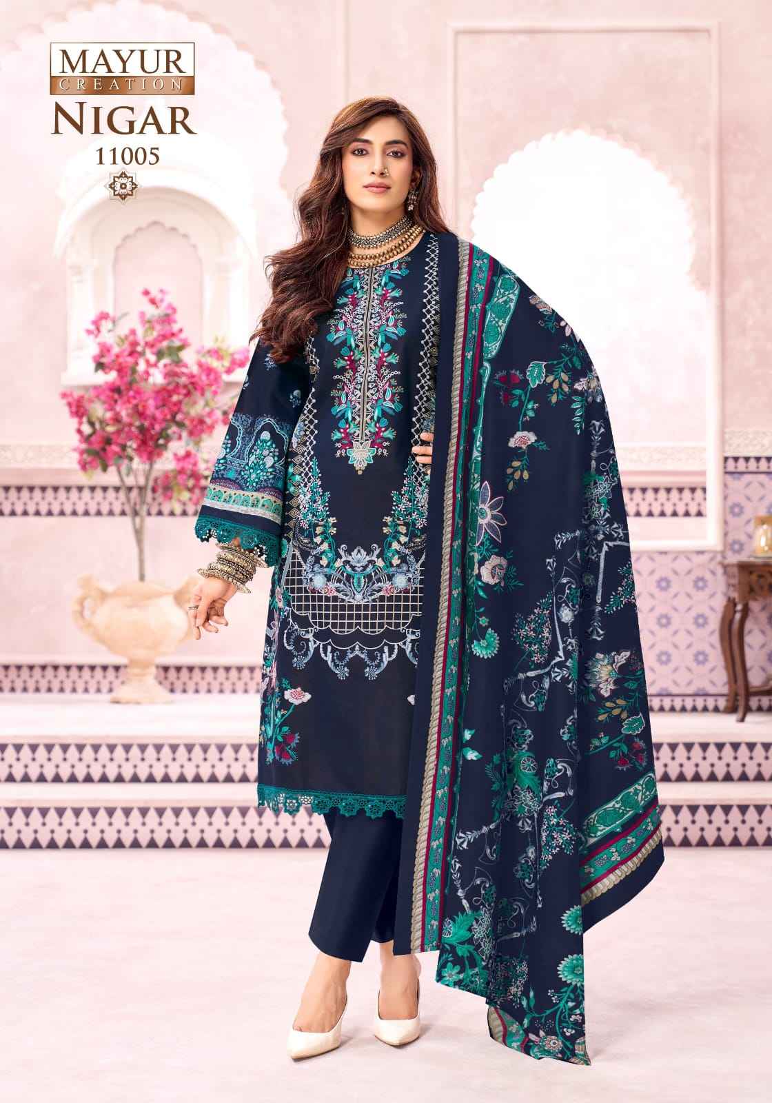 MAYUR NIGAR 11 PURE COTTON PRINTED DRESS MATERIAL