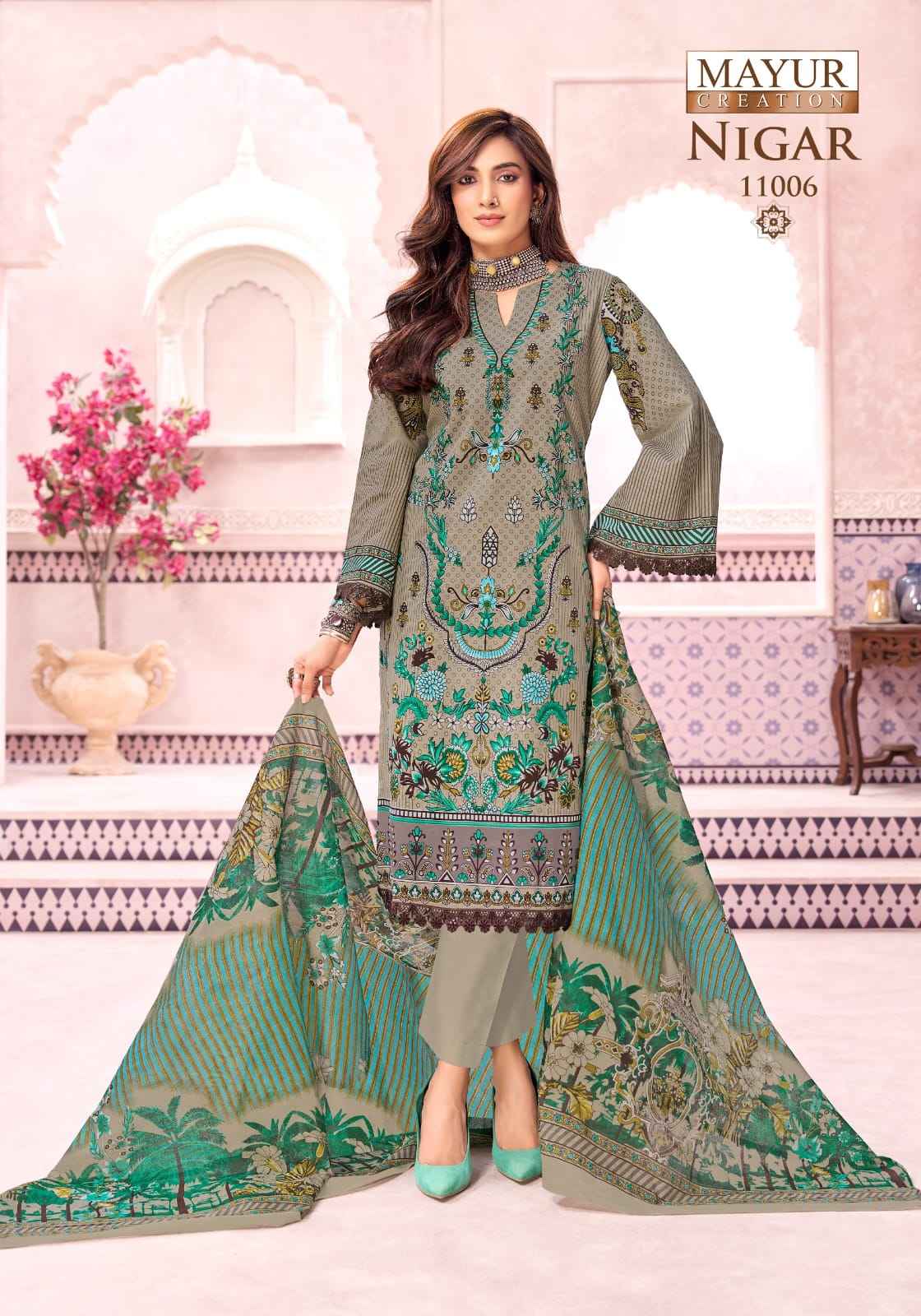MAYUR NIGAR 11 PURE COTTON PRINTED DRESS MATERIAL