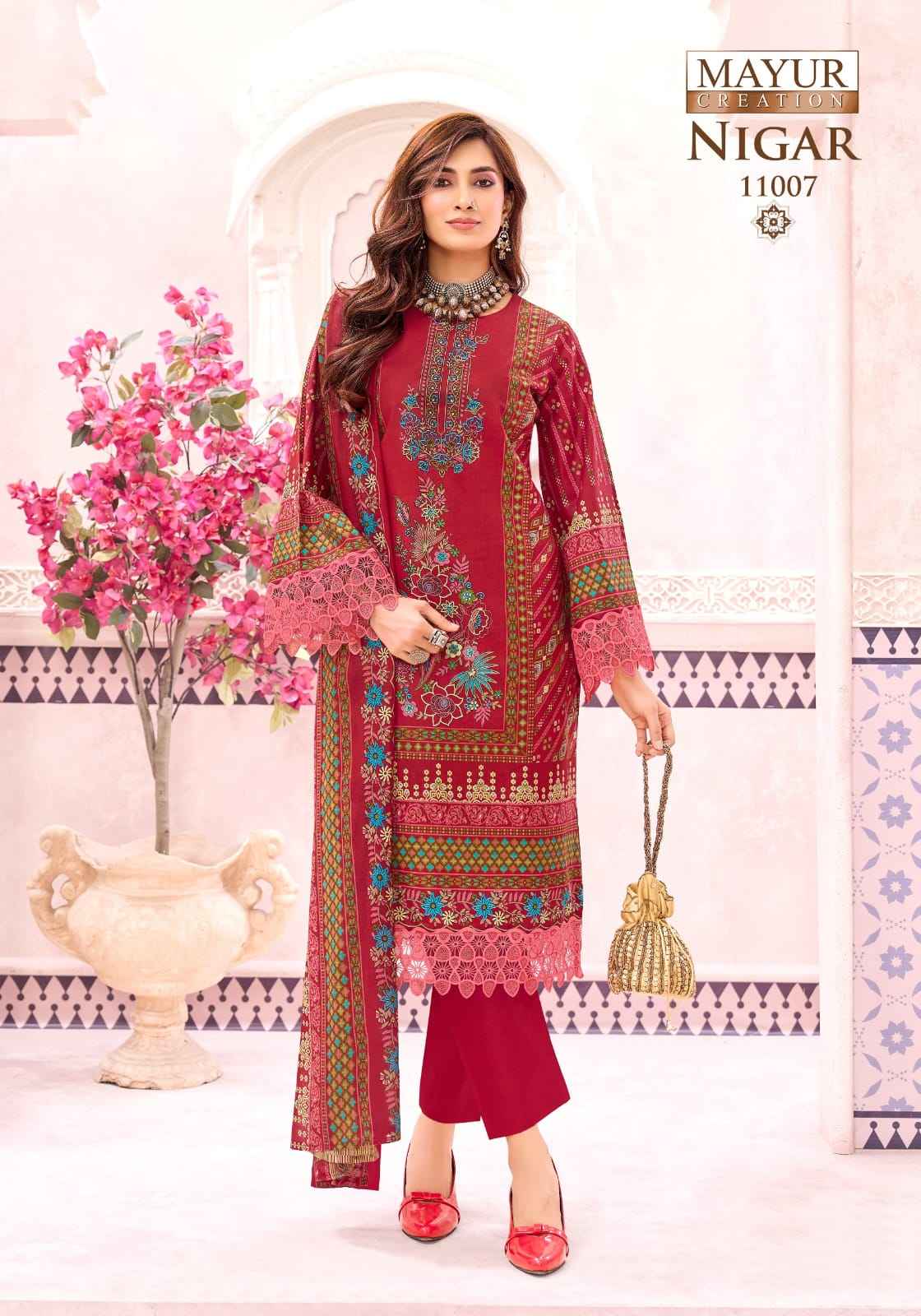 MAYUR NIGAR 11 PURE COTTON PRINTED DRESS MATERIAL