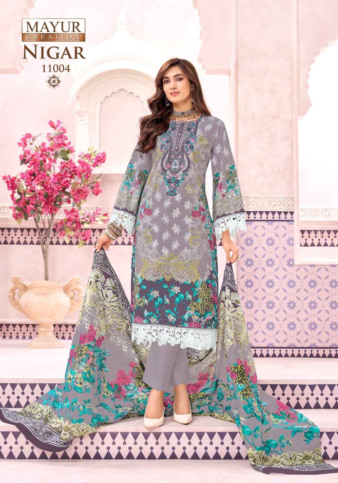 MAYUR NIGAR 11 PURE COTTON PRINTED DRESS MATERIAL