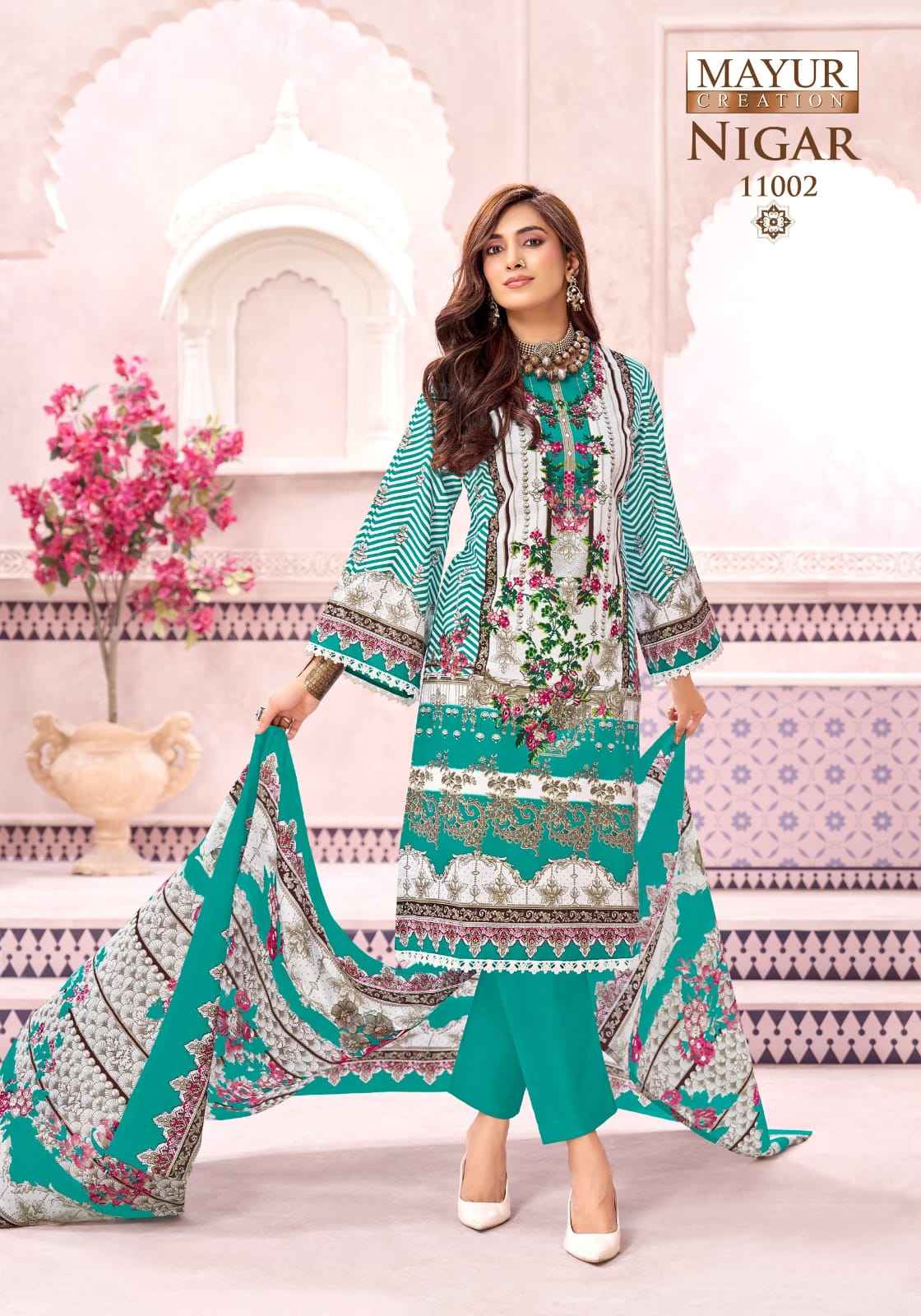 MAYUR NIGAR 11 PURE COTTON PRINTED DRESS MATERIAL