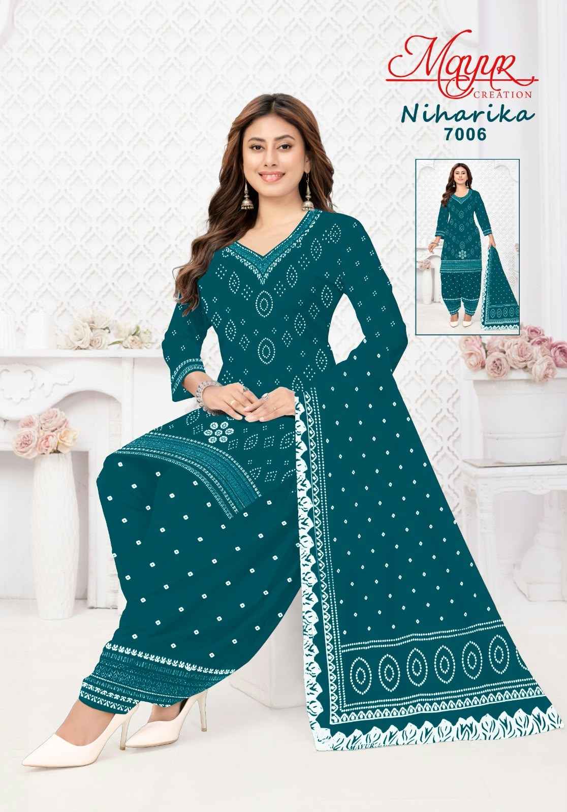 MAYUR NIHARIKA VOL-7 COTTON PRINTED DRESS MATERIAL