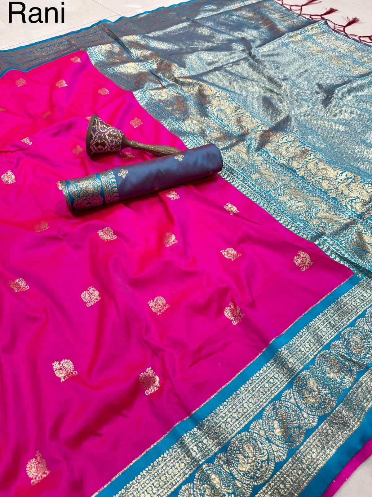 PURE HEAVY BANARASI PAITHANI SILK ZARI WEAVING SAREE