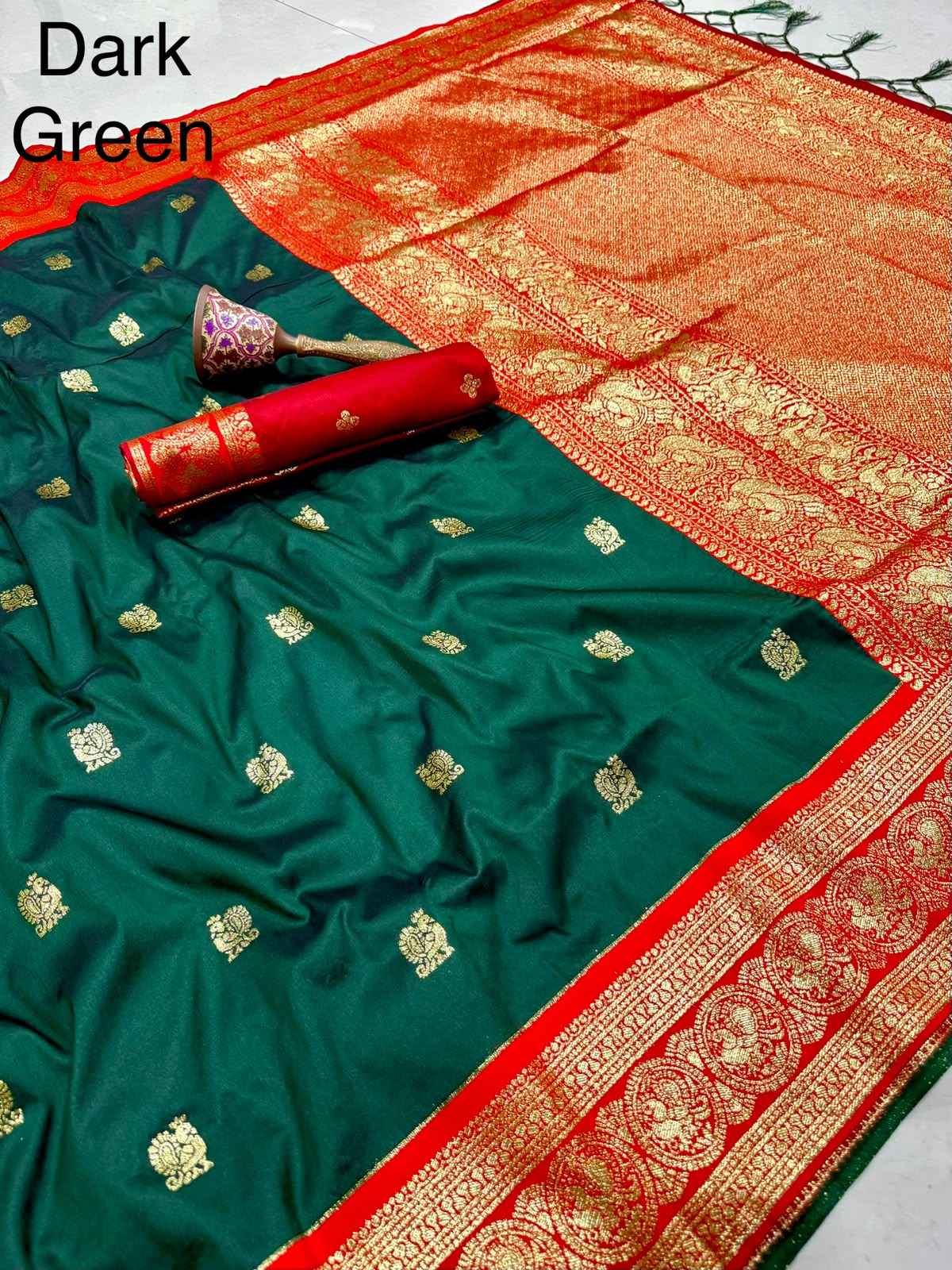 PURE HEAVY BANARASI PAITHANI SILK ZARI WEAVING SAREE