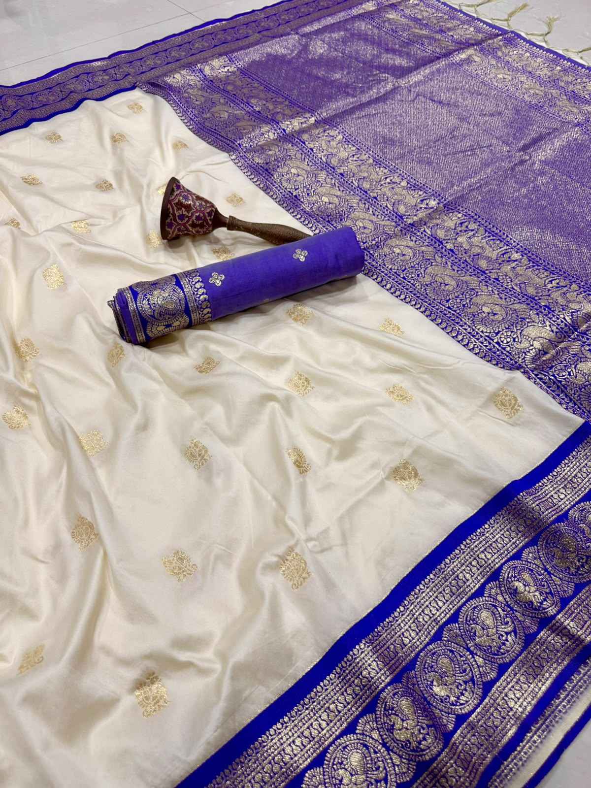 PURE HEAVY BANARASI PAITHANI SILK ZARI WEAVING SAREE