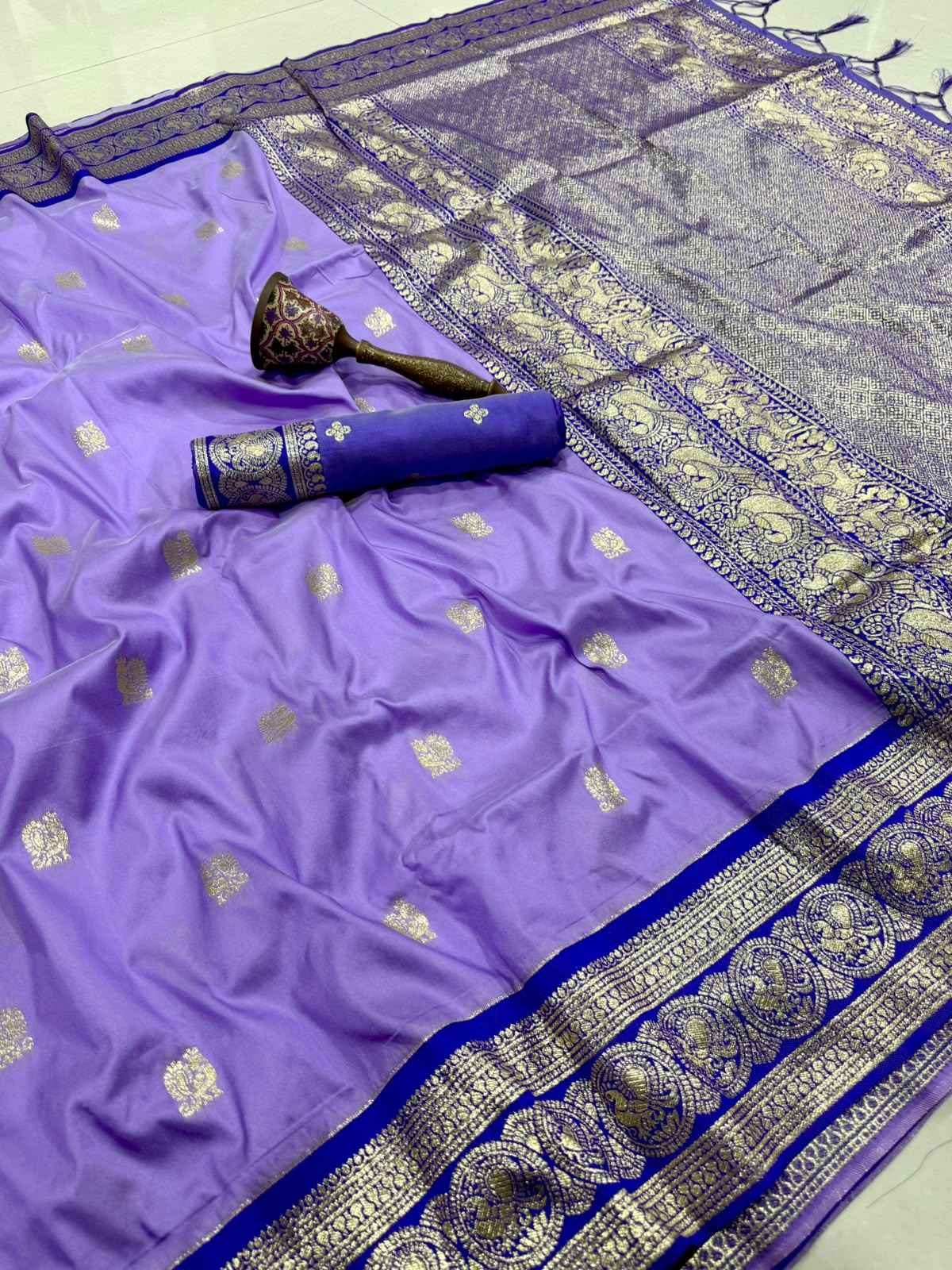 PURE HEAVY BANARASI PAITHANI SILK ZARI WEAVING SAREE